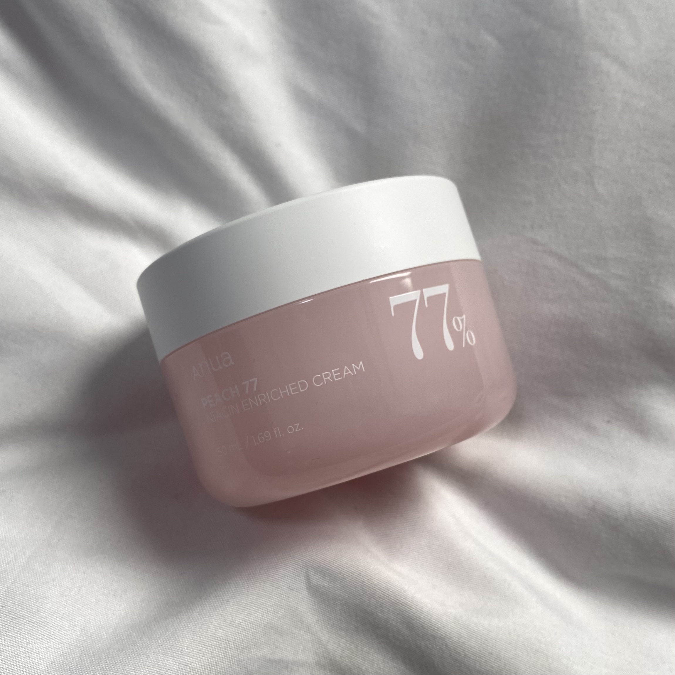 桃77%ナイアシンリッチモイスチャークリーム/Anua/フェイスクリームを使ったクチコミ（2枚目）
