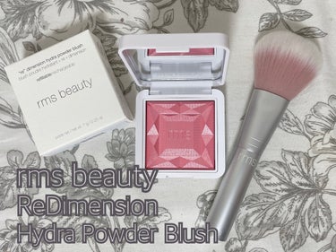 ハイドラパウダーブラッシュ フレンチローズ/rms beauty/パウダーチークを使ったクチコミ（1枚目）