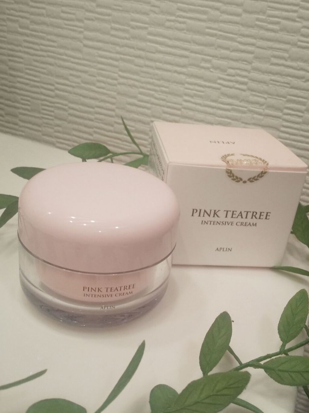 ピンクティーツリークリーム/APLIN/フェイスクリームを使ったクチコミ（1枚目）