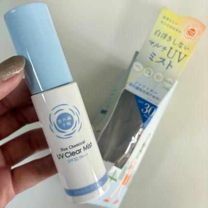 紫外線予報 ノンケミカル UVクリアミストM/紫外線予報/日焼け止めミスト・スプレーを使ったクチコミ(1枚目)