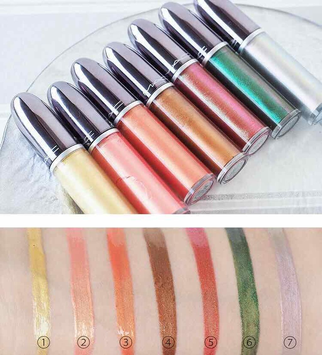 グランドイリュージョン リキッド リップカラー/M・A・C/リップグロスを使ったクチコミ(3枚目)