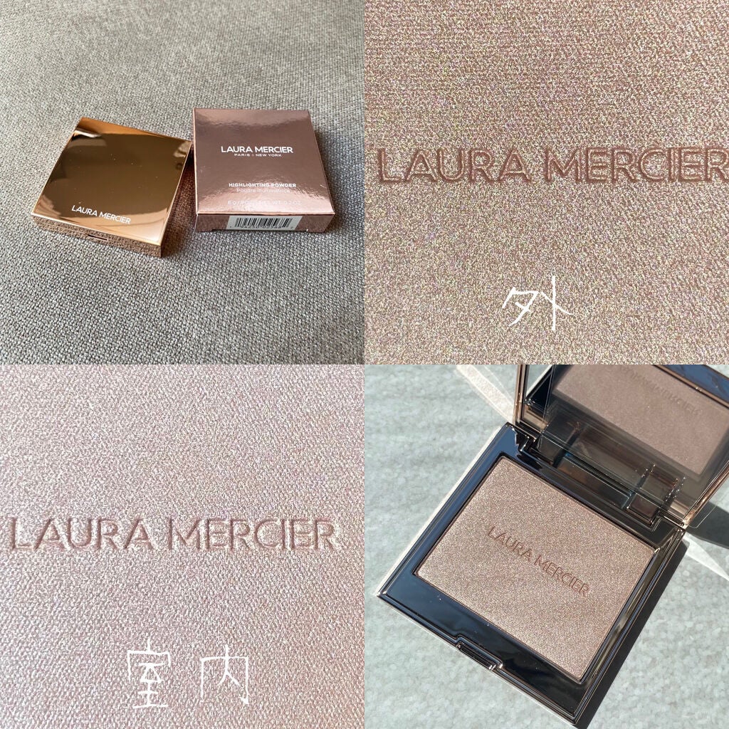 ローズグロウ イルミネーター /ローラ メルシエ/プレストパウダーを使ったクチコミ(2枚目)