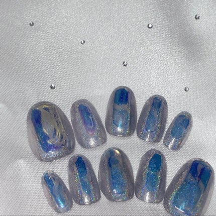 ネイルチップオーバルタイプ/DAISO/ネイルチップ・パーツを使ったクチコミ(4枚目)