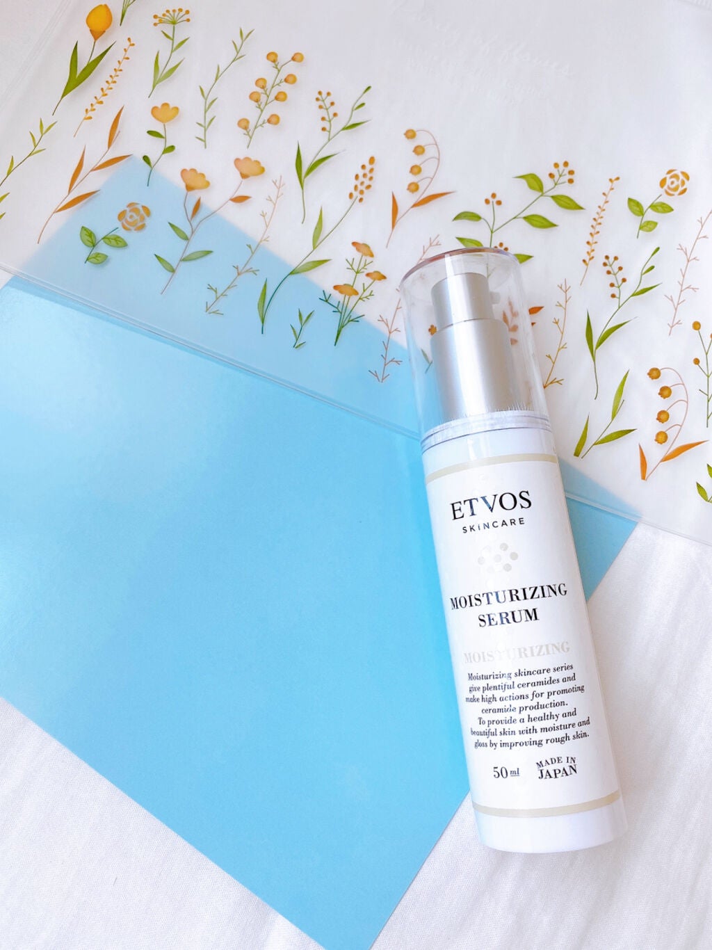 モイスチャライジングセラム/エトヴォス/美容液を使ったクチコミ(1枚目)