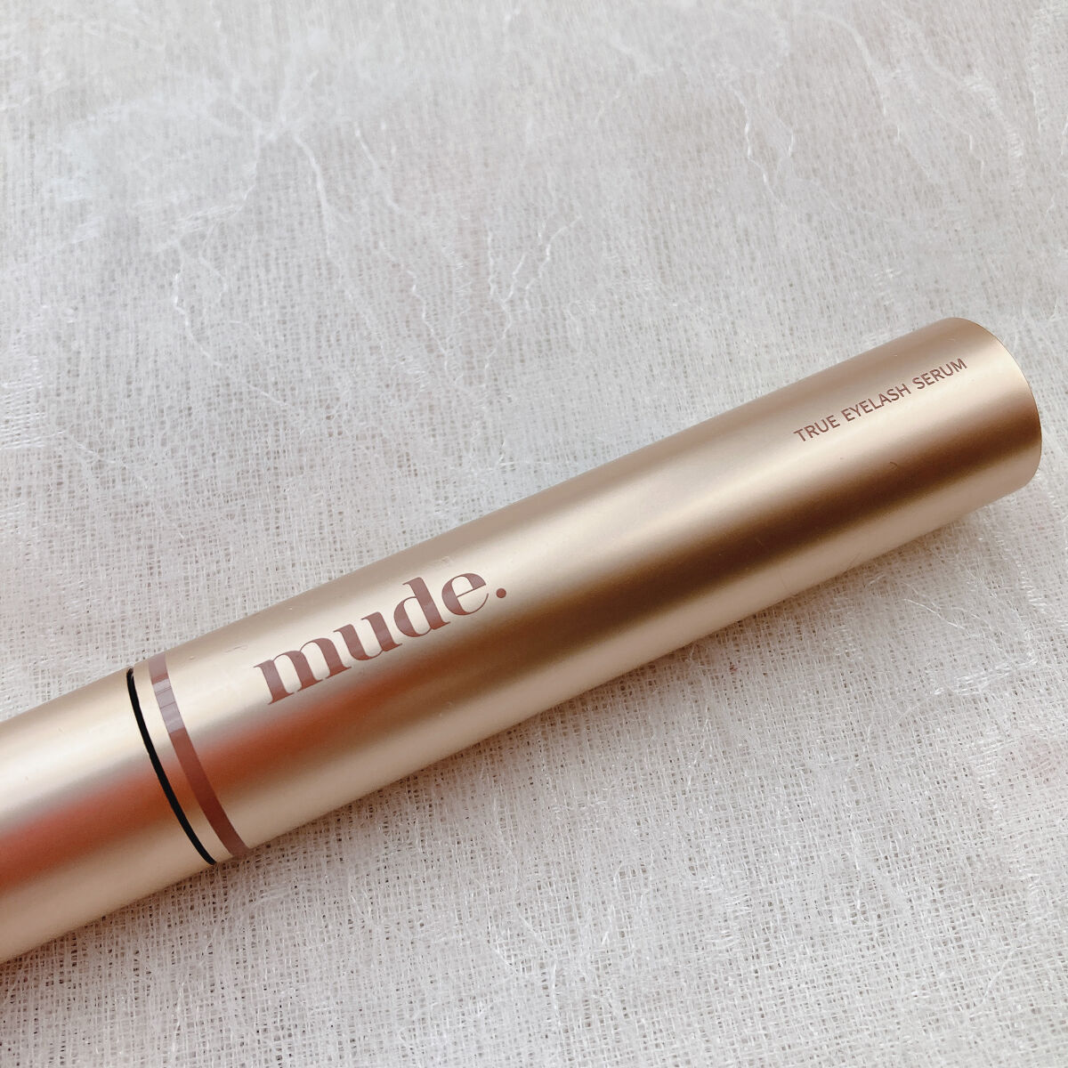 トゥルーアイラッシュセラム/mude./まつげ美容液を使ったクチコミ（3枚目）
