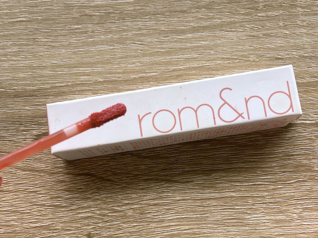 デュイフルウォーターティント/rom&nd/リップティントを使ったクチコミ（2枚目）