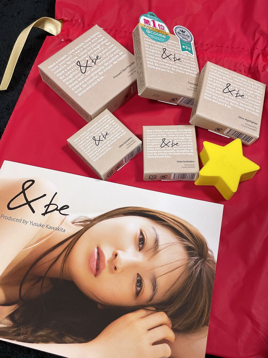 &be グロウハイライター/＆be/クリームハイライトを使ったクチコミ（2枚目）