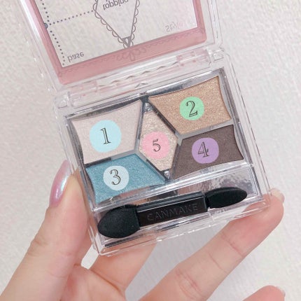 【旧品】パーフェクトスタイリストアイズ/キャンメイク/アイシャドウパレットを使ったクチコミ(3枚目)