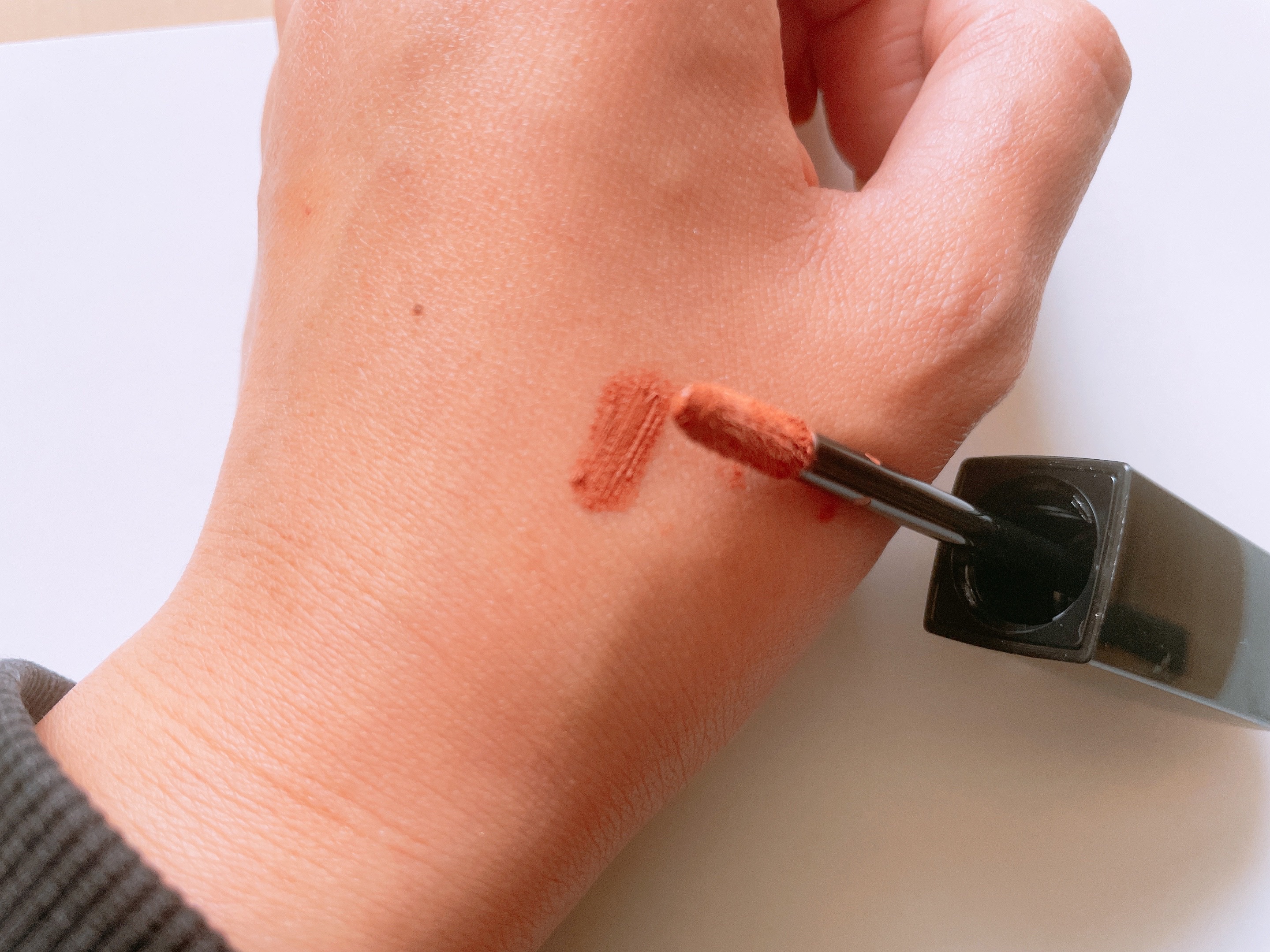 リップモンスター スフレマット/KATE/口紅を使ったクチコミ（3枚目）