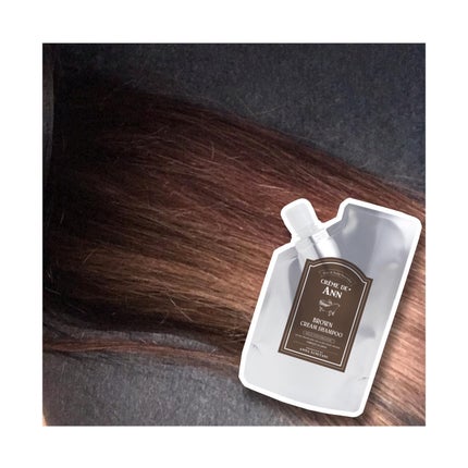 クレムドアン ブラウンクリームシャンプー/creme de Ann/市販シャンプーを使ったクチコミ(4枚目)