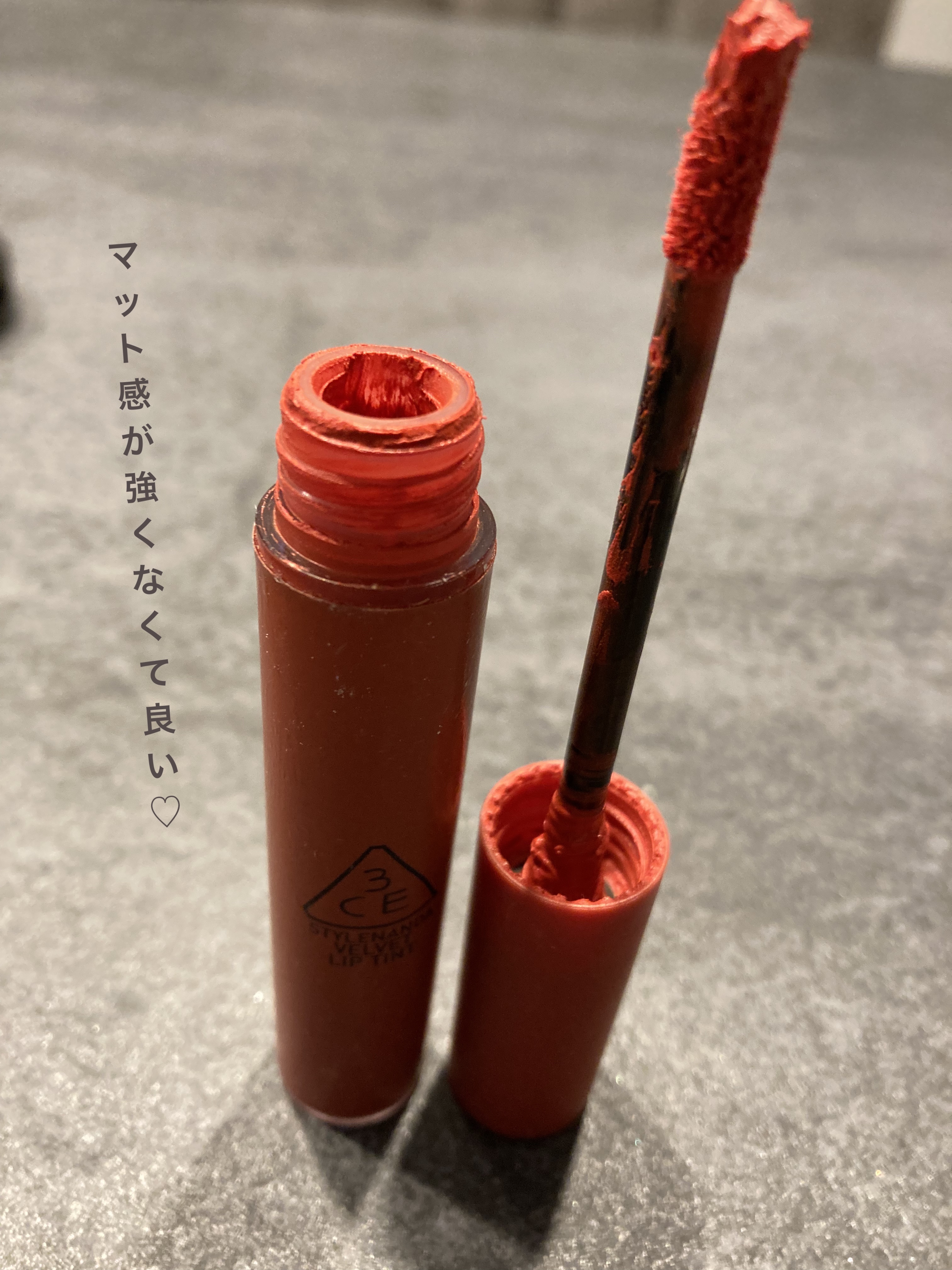 3CE ベルベット リップティント/3CE/リップティントを使ったクチコミ（1枚目）