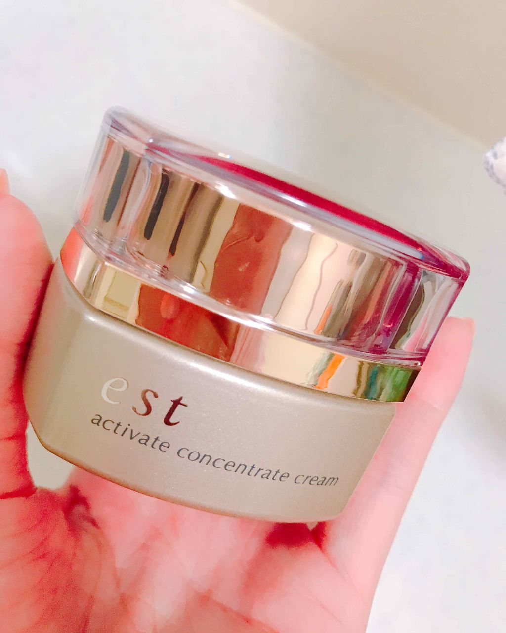 新品 未使用 エスト アクティベート コンセントレートクリーム 45g 美容液 試してみた】est アクティベート コンセントレートクリームの
