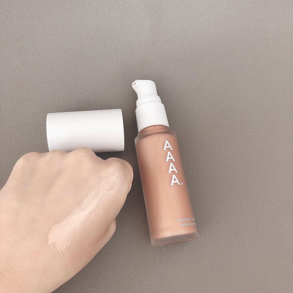 ハイライター/AAAA./リキッドハイライトを使ったクチコミ(3枚目)