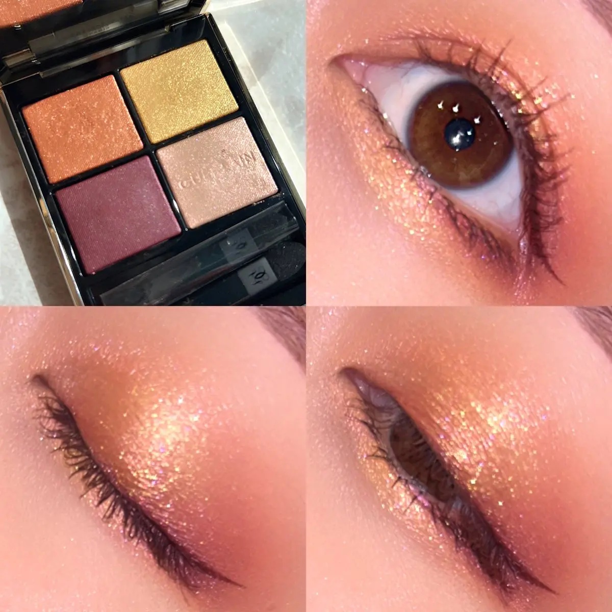 #今日のメイク

✔︎GUERLAIN
　オンブル ジェ 777 ゴールデン スター

#冬顔メイクテクニック 