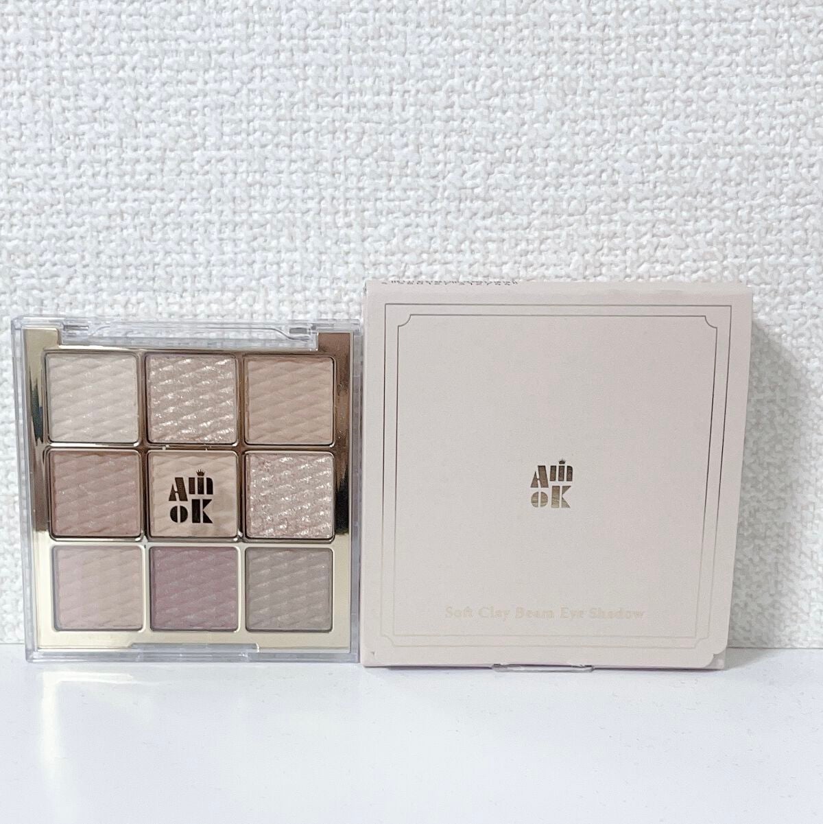ソフトクレイビームアイシャドウパレット/AMIOK/ジェル・クリームアイシャドウを使ったクチコミ(1枚目)