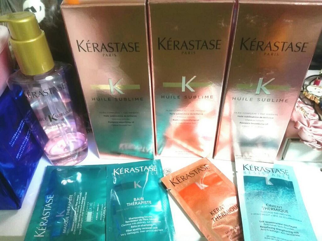 ユイルスブリム ティーインペリアル/ケラスターゼ/ヘアオイルを使ったクチコミ（1枚目）