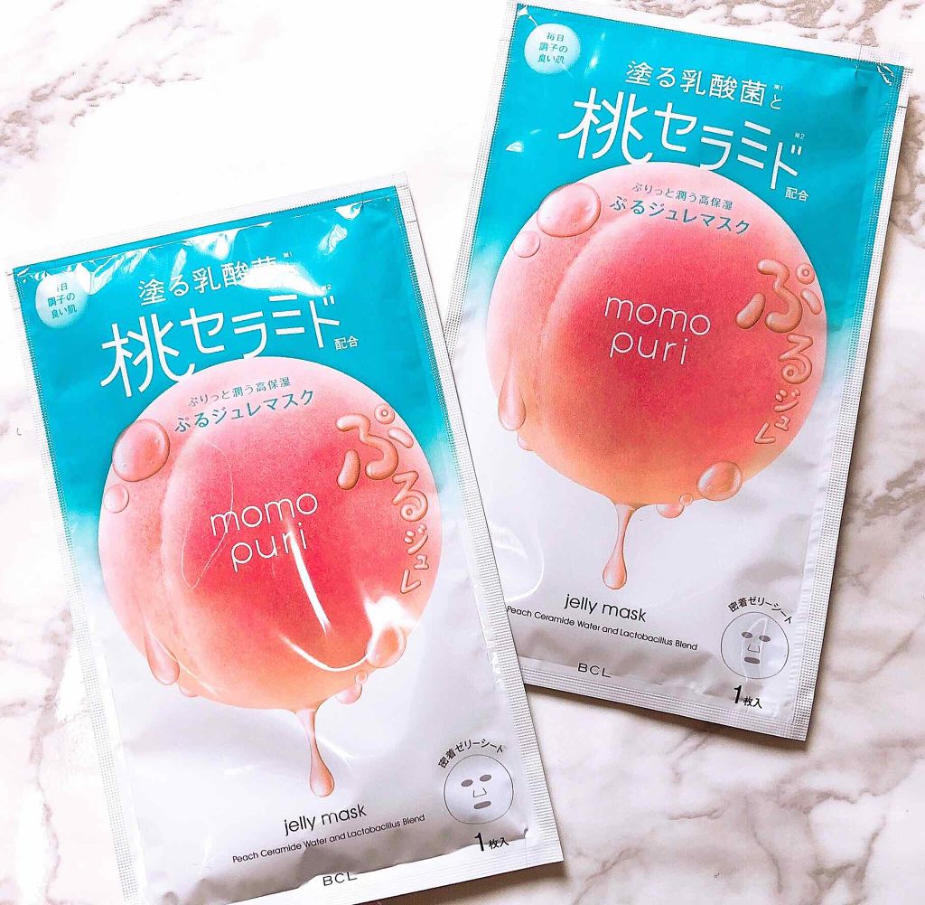 潤いぷるジュレマスク/ももぷり/シートマスク・パックを使ったクチコミ（1枚目）