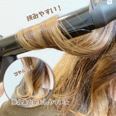 スタイリッシュ カーリングアイロン 25mm MHI-2549-K/mod's hair/カールアイロンを使ったクチコミ（3枚目）