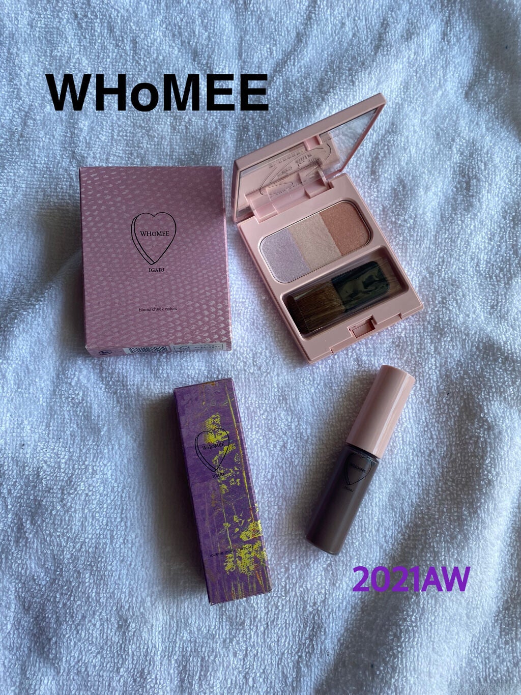 マルチマスカラ/WHOMEE/眉マスカラを使ったクチコミ(1枚目)