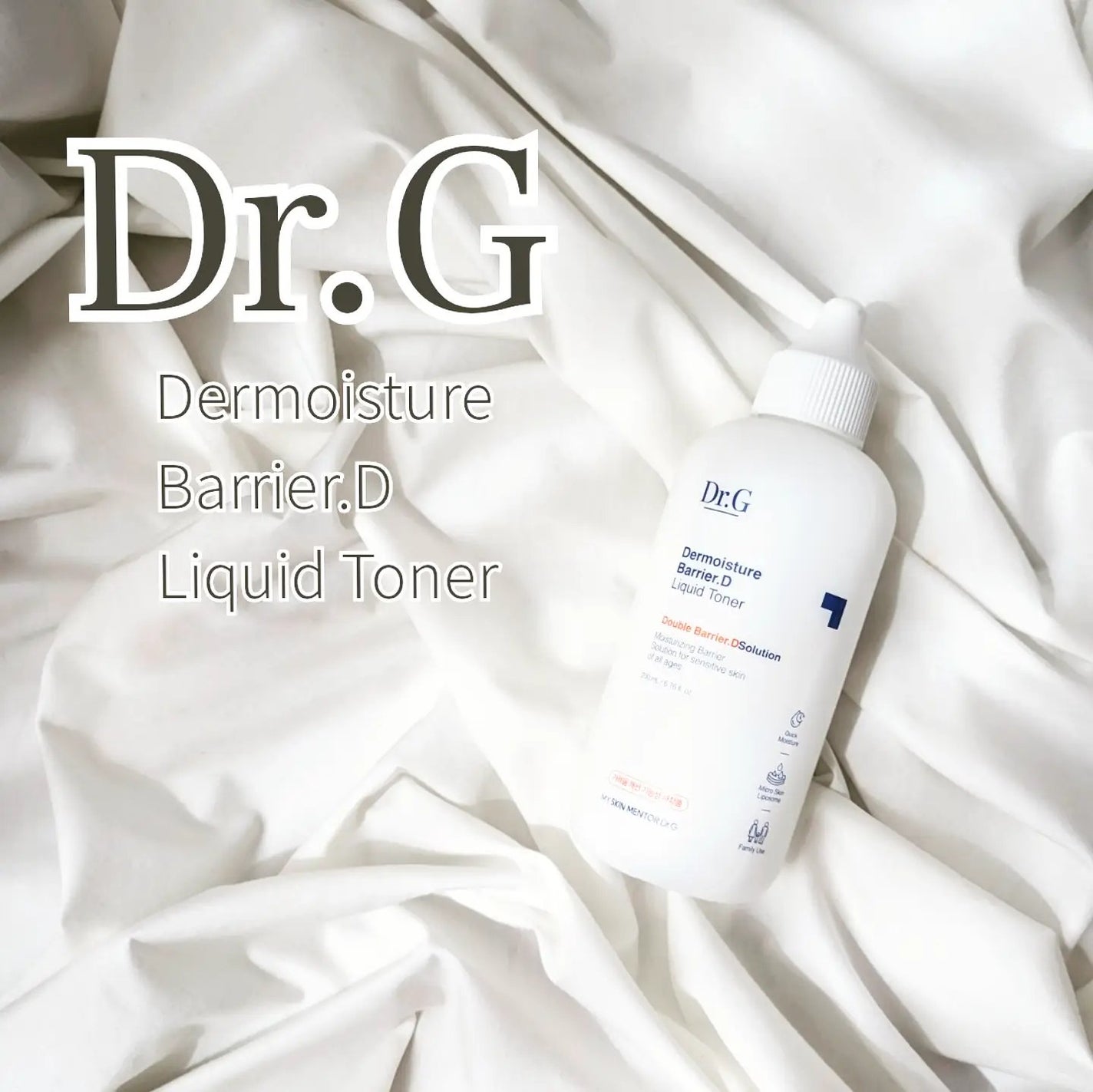 ザモイスチャーバリアDリキッドトナー/Dr.G/化粧水を使ったクチコミ(1枚目)
