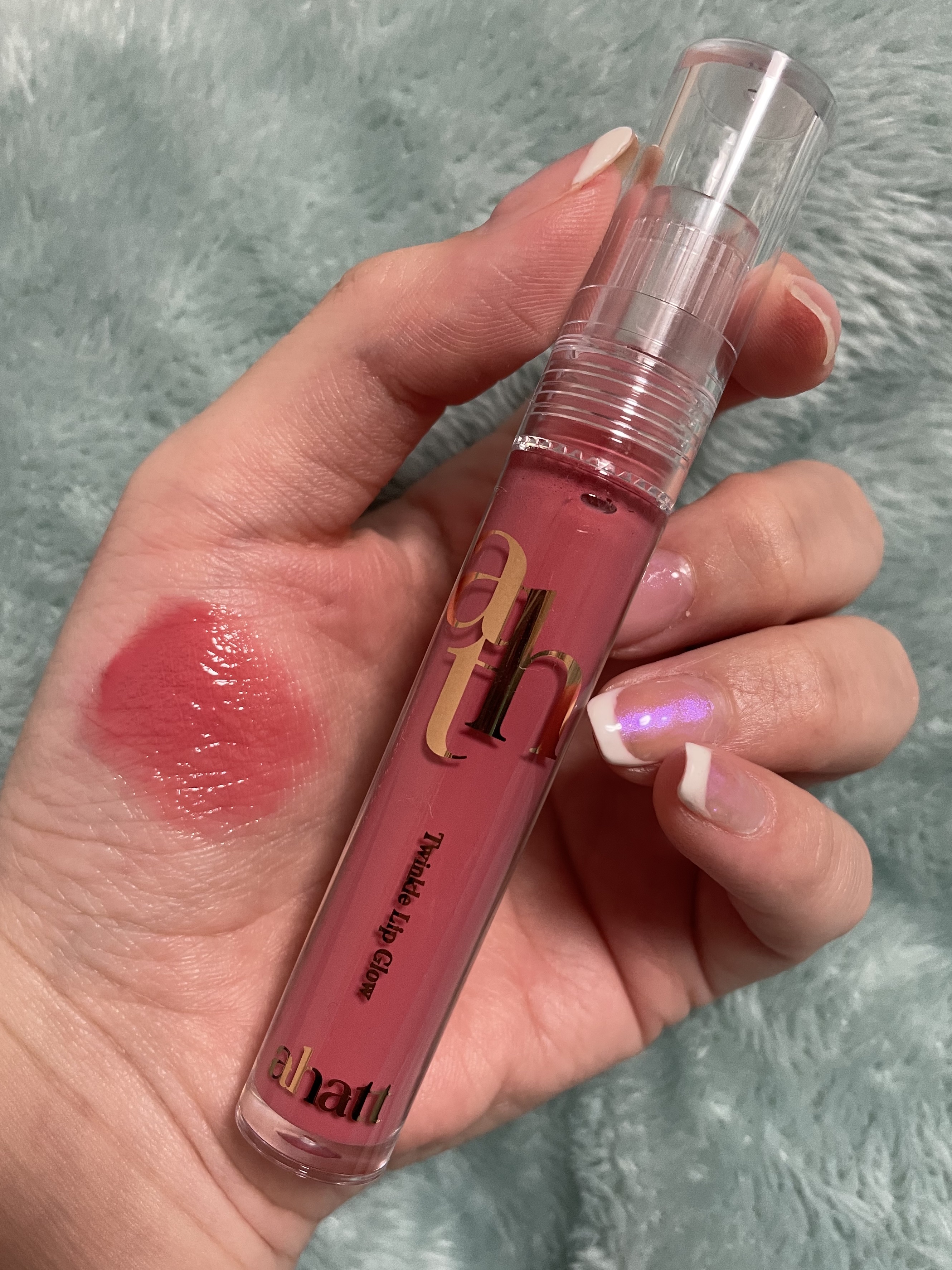 トゥインクルリップグロウ 02.Serenade/ahatt/リップグロスを使ったクチコミ（2枚目）