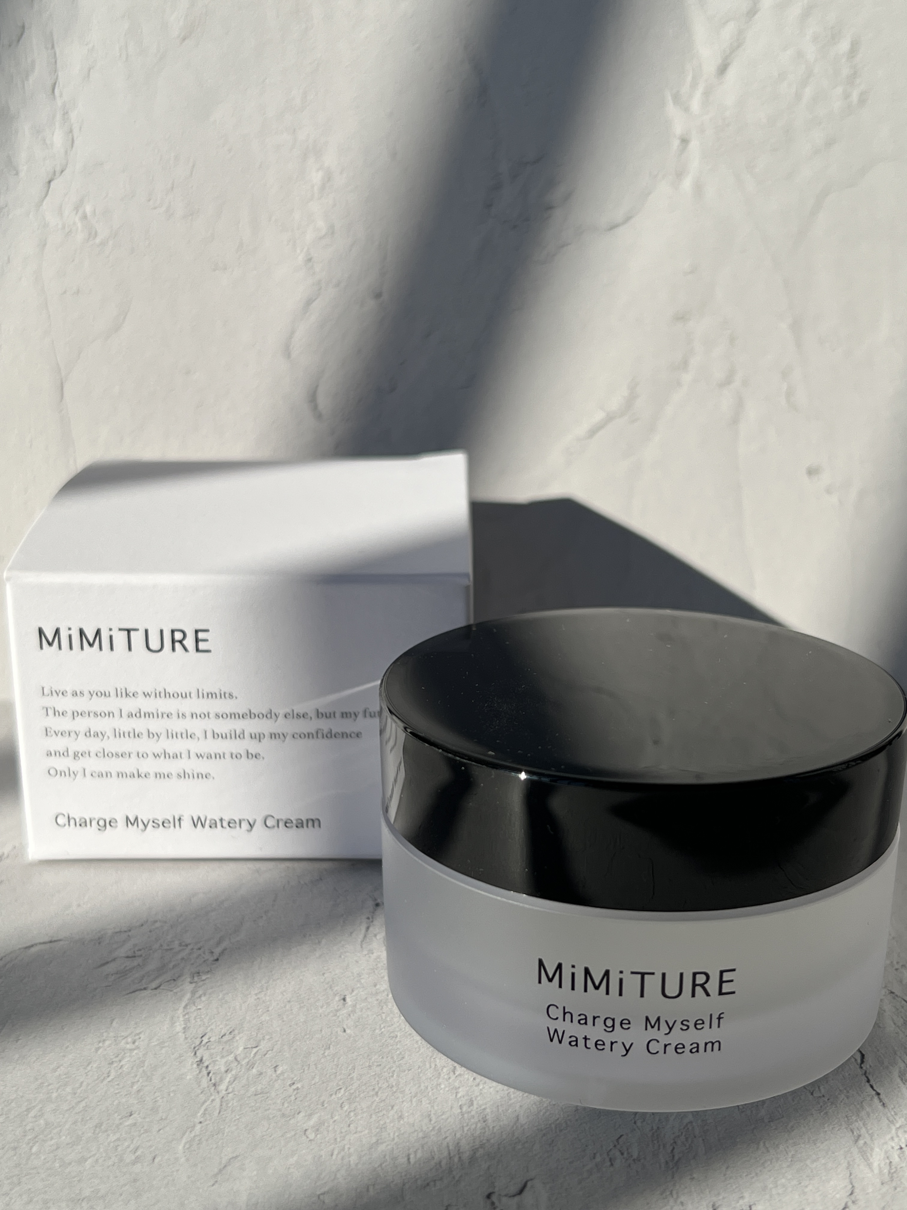 ミミチュール チャージマイセルフウォータリークリーム/クラブ/フェイスクリームを使ったクチコミ（1枚目）