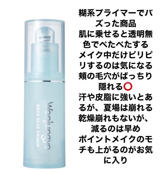 ウォンジョンヨ アクアグルー プライマー/Wonjungyo/化粧下地を使ったクチコミ(1枚目)