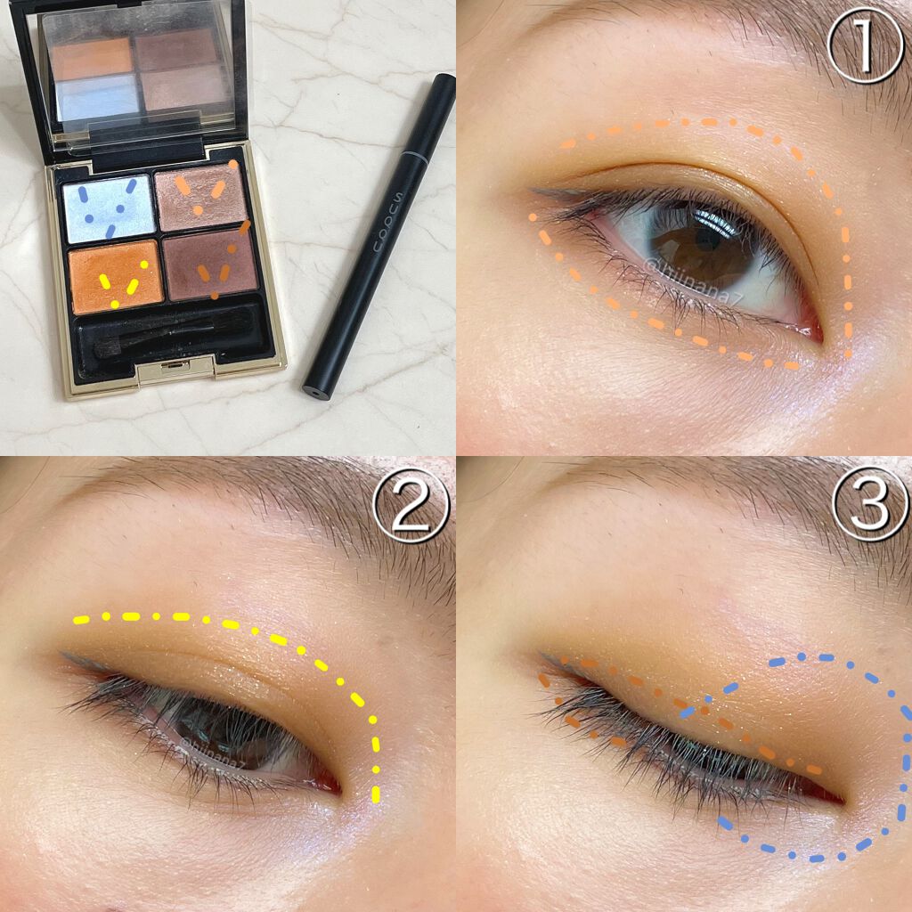 デザイニング カラー アイズ/SUQQU/アイシャドウパレットを使ったクチコミ（3枚目）