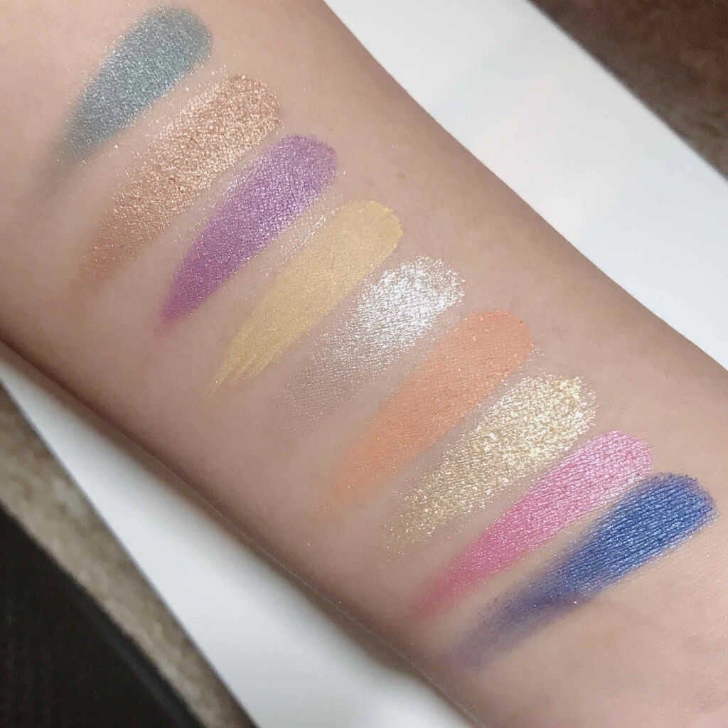 UR GLAM BLOOMING EYE COLOR PALETTE/U R GLAM/アイシャドウパレットを使ったクチコミ(2枚目)