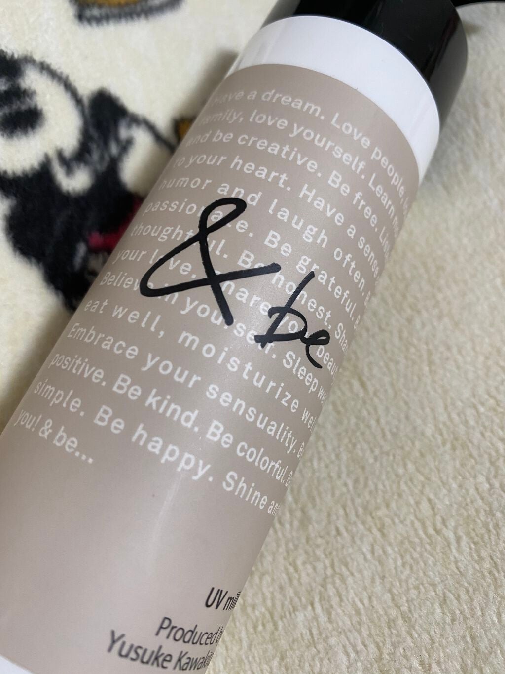 UVミルク/&be/日焼け止め・UVケアを使ったクチコミ(1枚目)