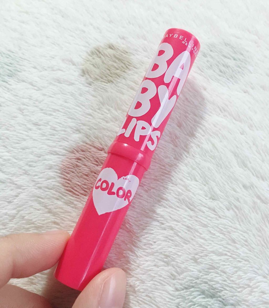リップクリーム カラー BABY LIPS/MAYBELLINE NEW YORK/リップケアを使ったクチコミ(1枚目)