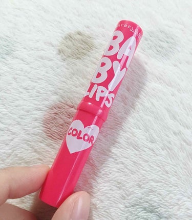 リップクリーム カラー BABY LIPS 04 ポップ レッド/MAYBELLINE NEW YORK/リップケア・リップクリームを使ったクチコミ（1枚目）