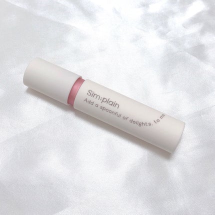 シンプレイン ウォーターブラーティント/Sim;plain/リップティントを使ったクチコミ(3枚目)