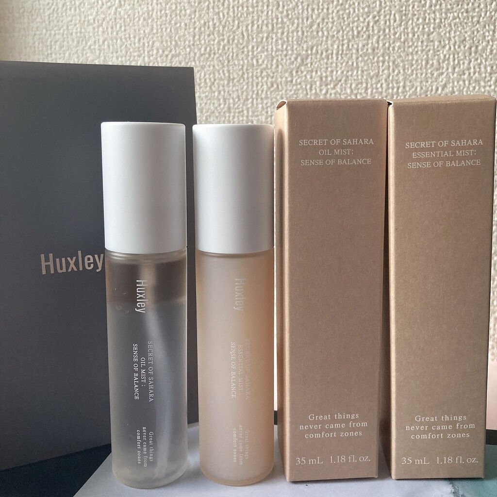 オイルミスト; センスオブバランス /Huxley/ミスト状化粧水を使ったクチコミ（3枚目）