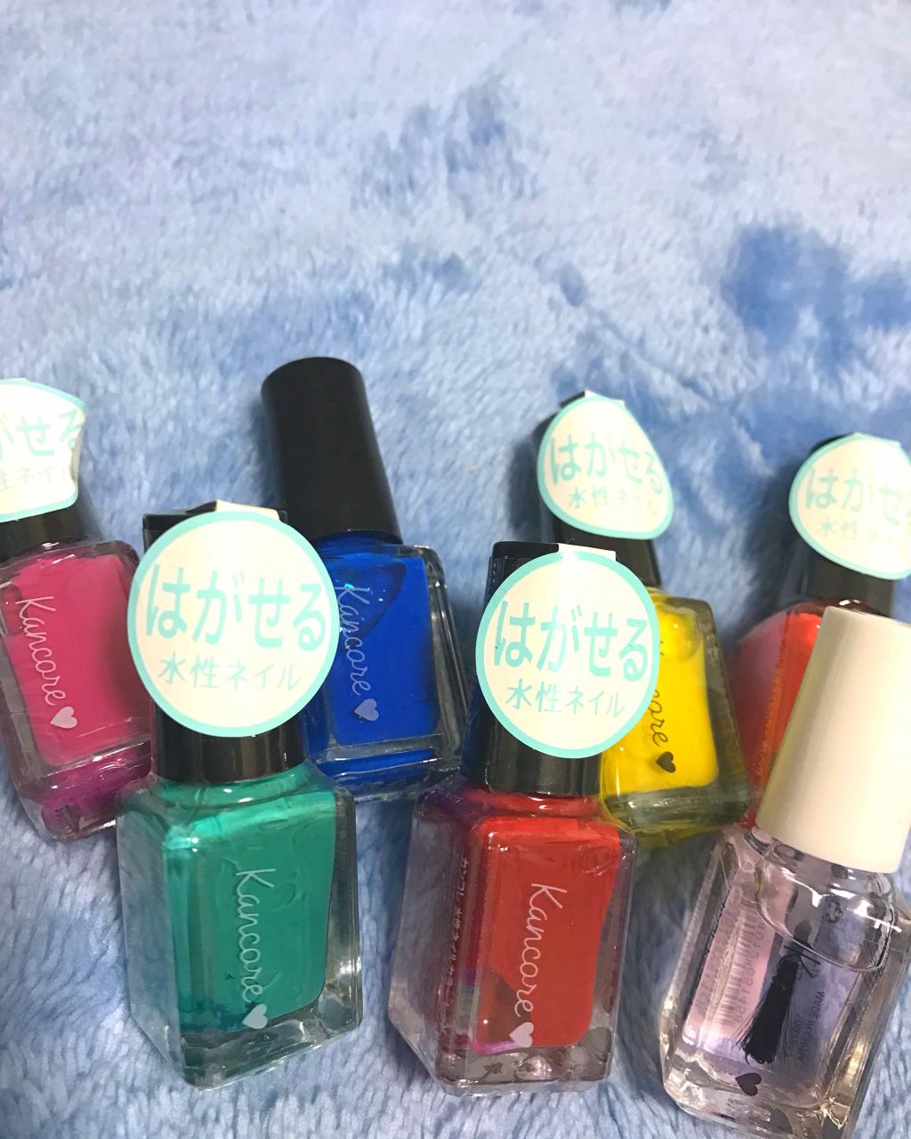 カンコレ 水性ネイルカラー/DAISO/マニキュアを使ったクチコミ(1枚目)