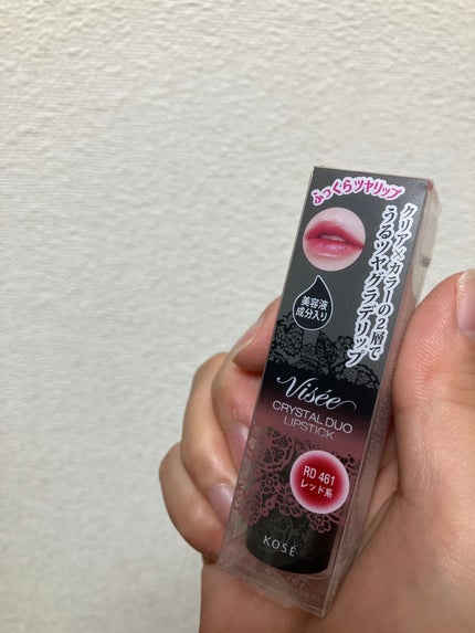 クリスタルデュオ リップスティック/Visée/口紅を使ったクチコミ(2枚目)