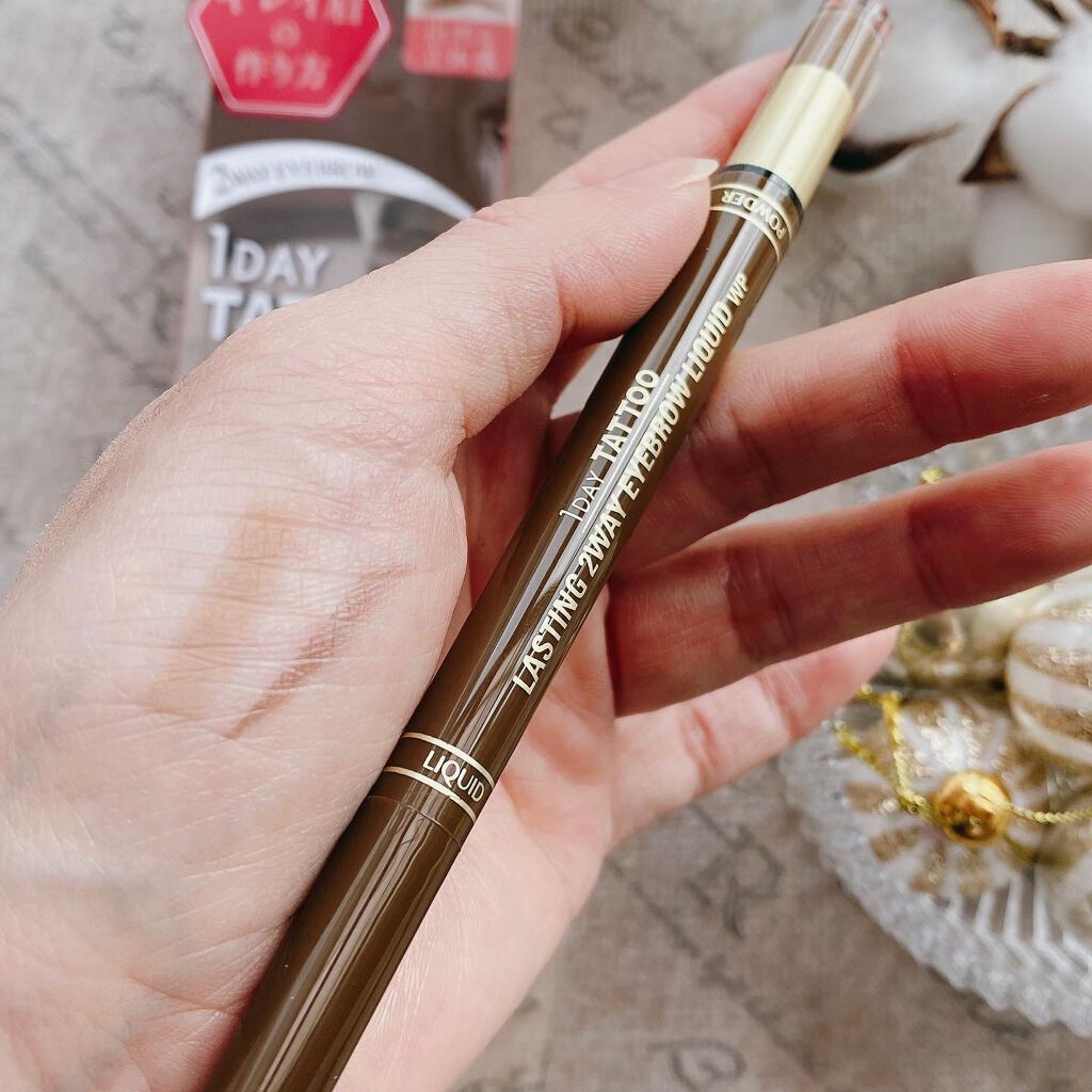 ラスティングツーウェイアイブロウリキッドWP/K-パレット/リキッドアイブロウを使ったクチコミ(6枚目)