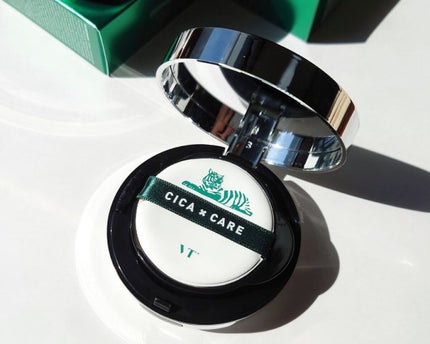 CICA エアリーフィットカバークッション/VT/クッションファンデーションを使ったクチコミ(2枚目)