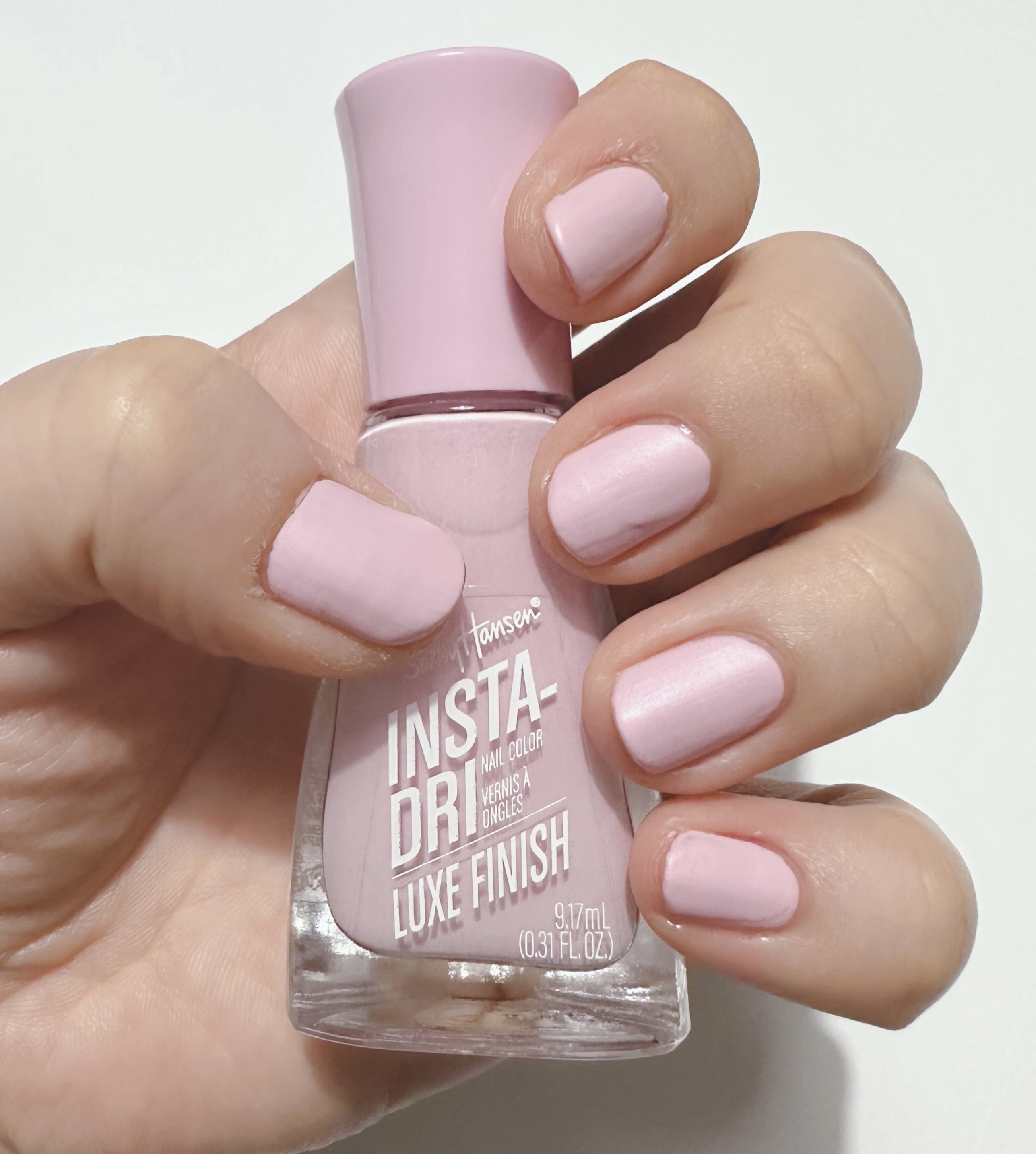 インスタドライ ネイルカラー リュクスフィニッシュ 064 スピルザべルべッティ/サリーハンセン/オールインワンネイルを使ったクチコミ（1枚目）