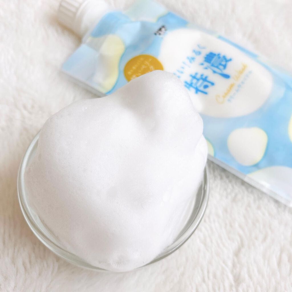 はい!みるく特濃 クリームウォッシュ/ロゼット/洗顔フォームを使ったクチコミ(3枚目)