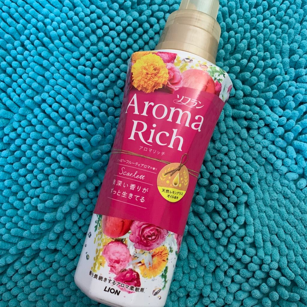 アロマリッチ スカーレット/ソフラン/柔軟剤を使ったクチコミ(1枚目)