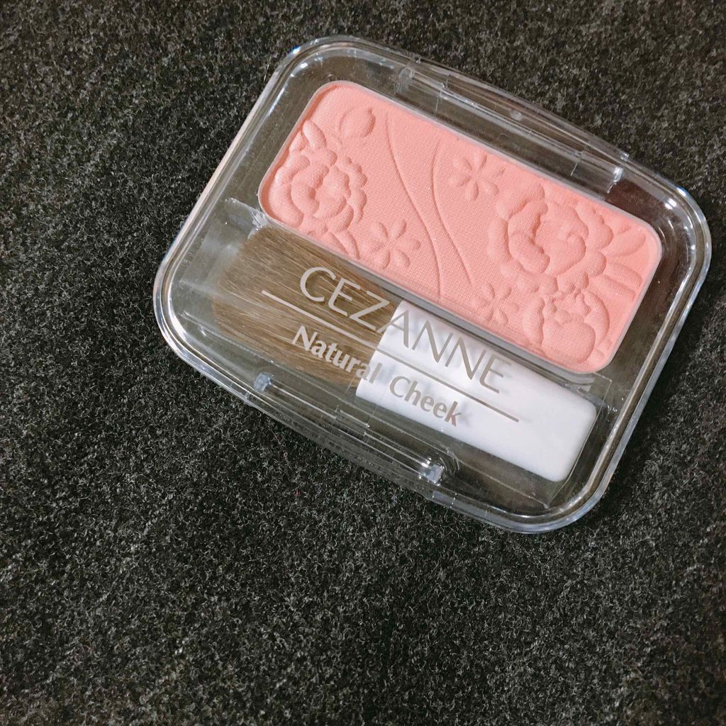 ナチュラル チークN/CEZANNE/パウダーチークを使ったクチコミ（1枚目）