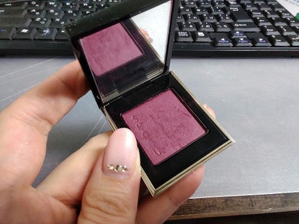 トーン タッチ アイズ 02 甘棘 -AMAITOGE/SUQQU/単色アイシャドウを使ったクチコミ(1枚目)