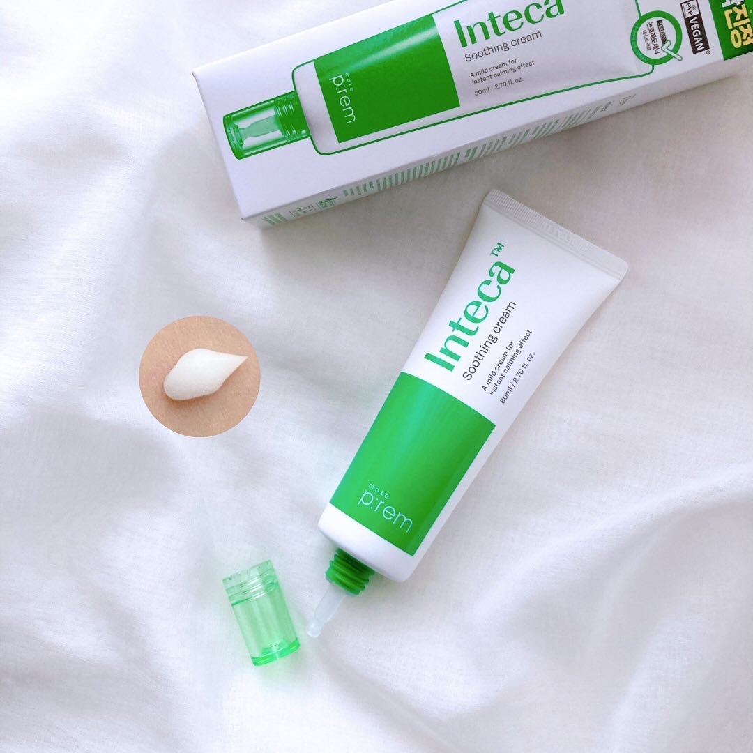 インテカ スージングクリーム/make prem/フェイスクリームを使ったクチコミ（3枚目）