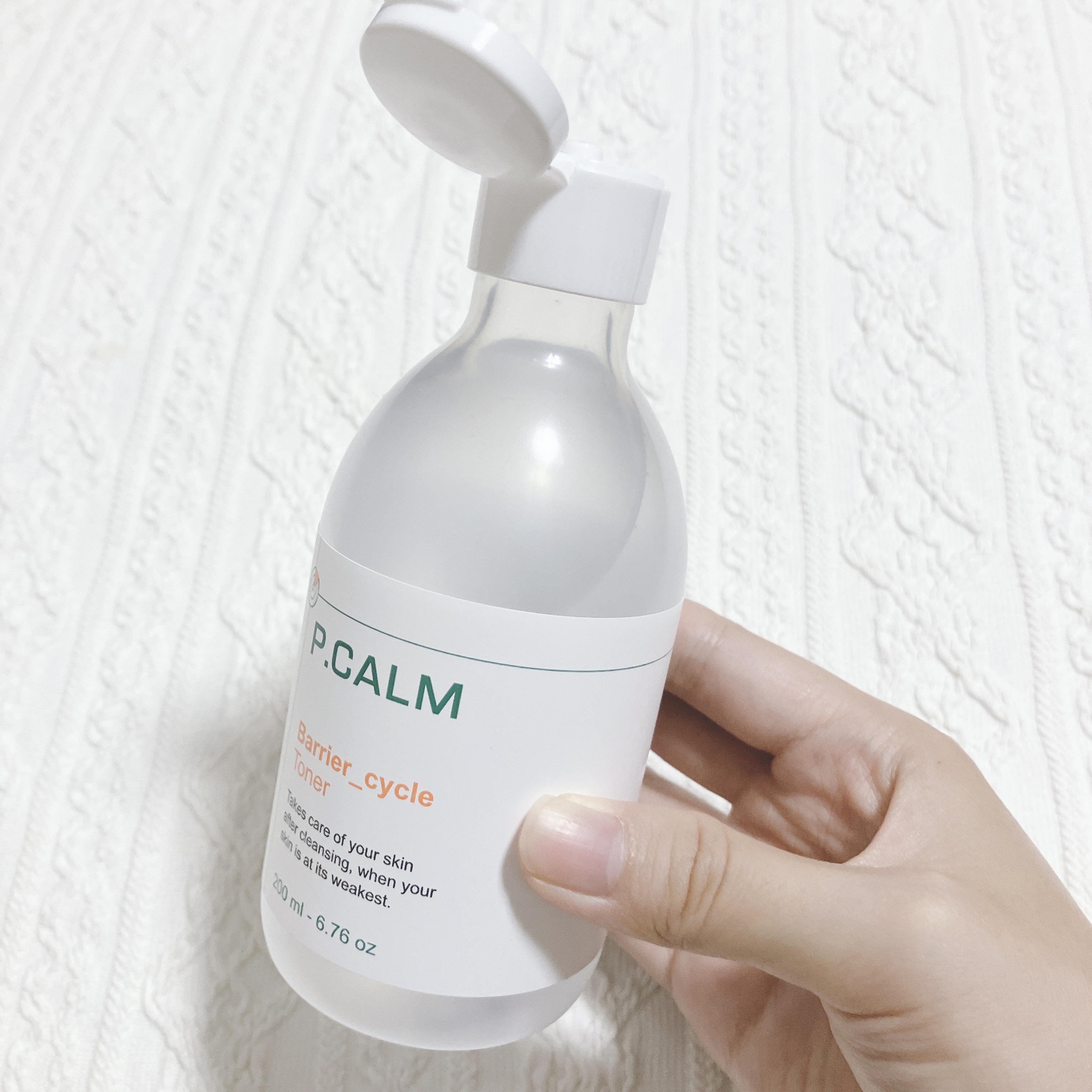 バリアサイクルトナー/P.CALM/化粧水を使ったクチコミ（2枚目）
