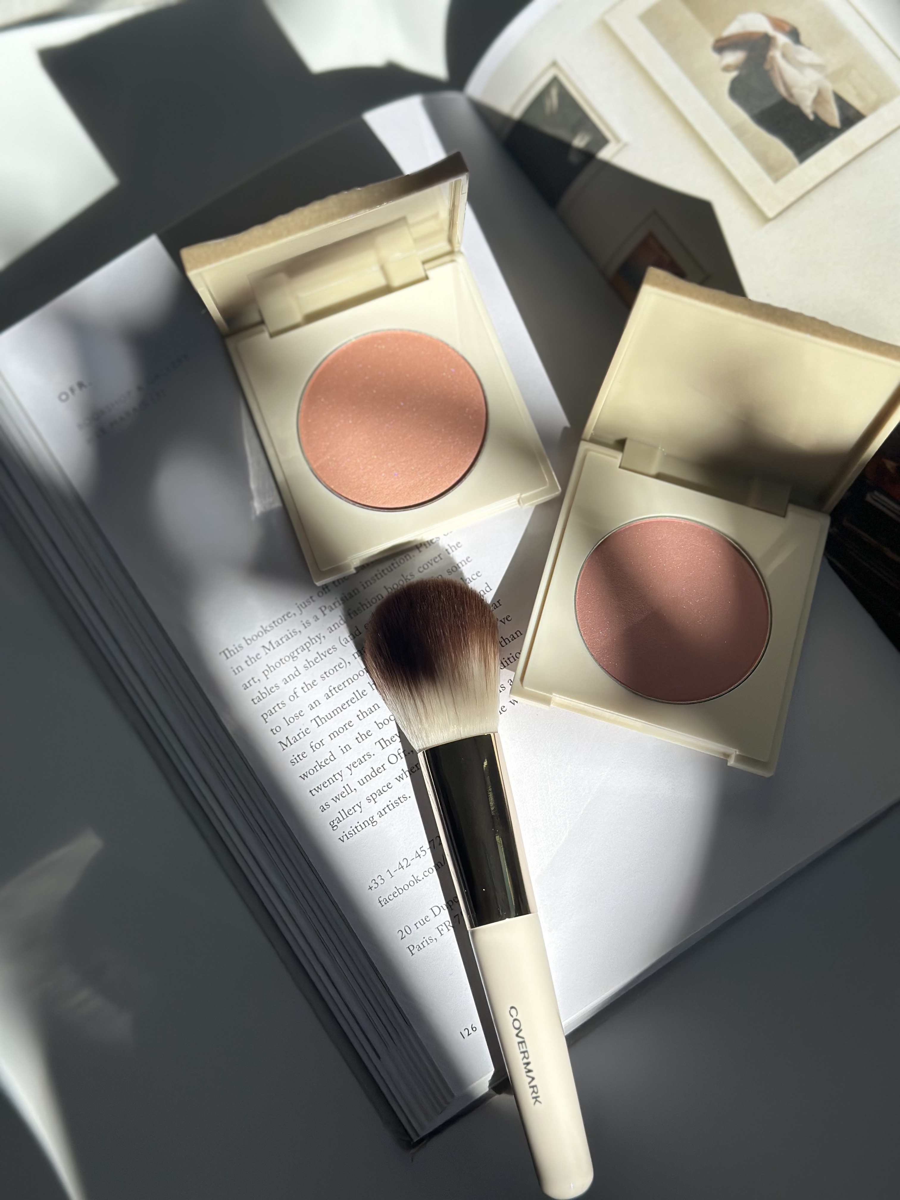 カバーマーク　ライティング カラー パウダー/COVERMARK/パウダーチークを使ったクチコミ（3枚目）