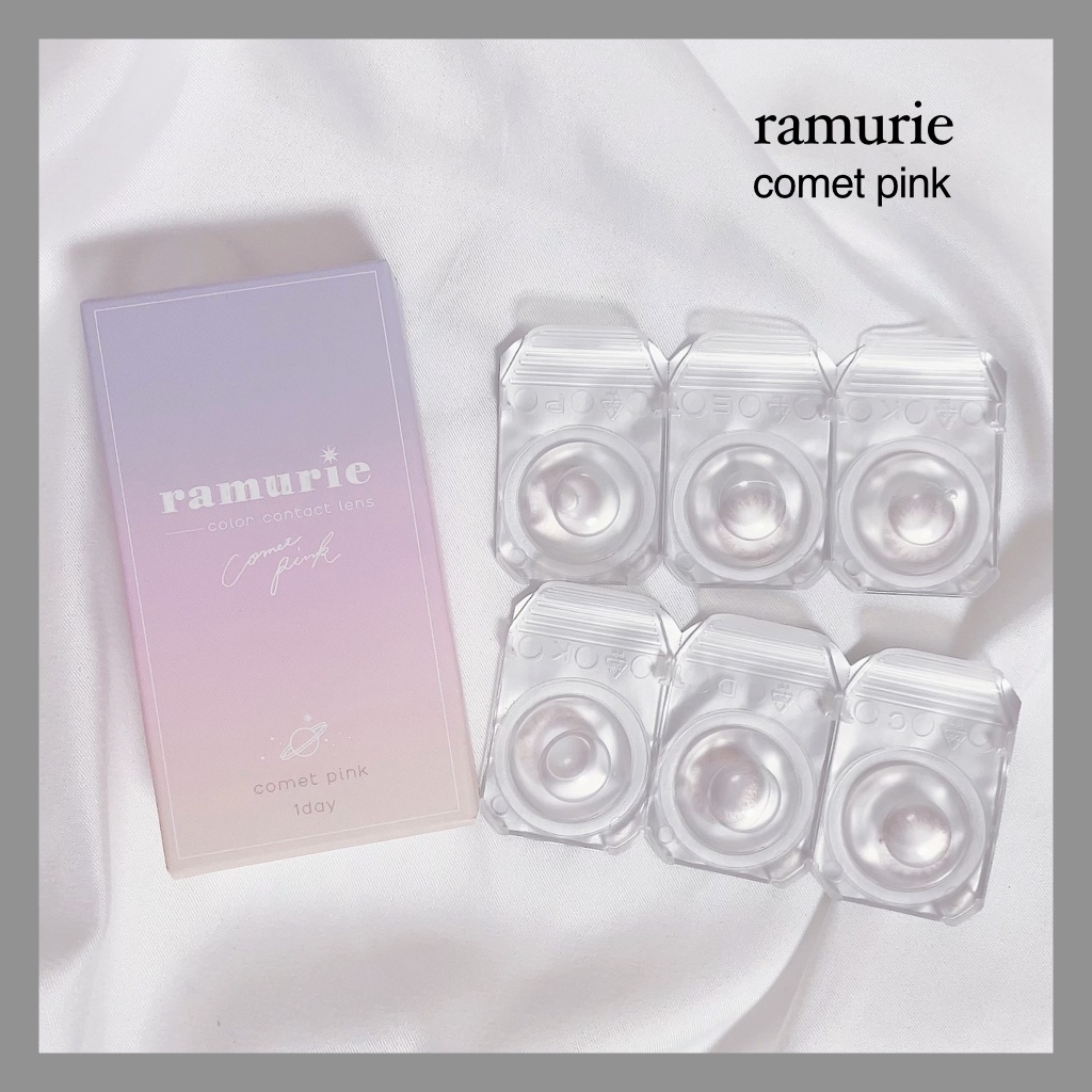 ramurie ラムリエ コメットピンク/ramurie/ワンデー（１DAY）カラコンを使ったクチコミ（1枚目）
