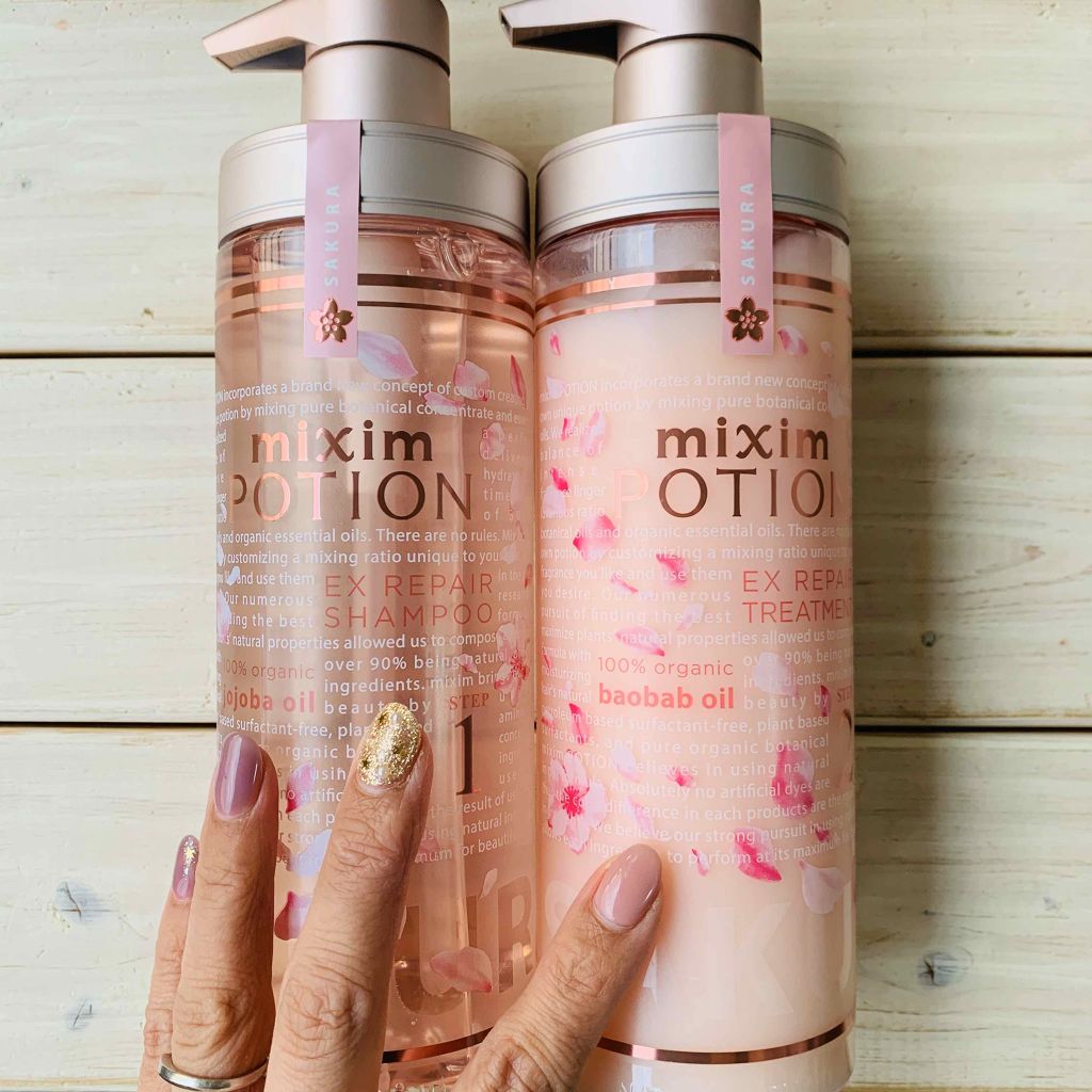 ãã¯ã·ã ããŒã·ã§ã³ EXãªã㢠éå®ãã§ãªãŒããããµã ã·ã£ã³ããŒïŒãã¢ããªãŒãã¡ã³ããã¢ã»ãã/mixim POTION/åžè²©ã·ã£ã³ããŒã䜿ã£ãã¯ãã³ãïŒ1æç®ïŒ