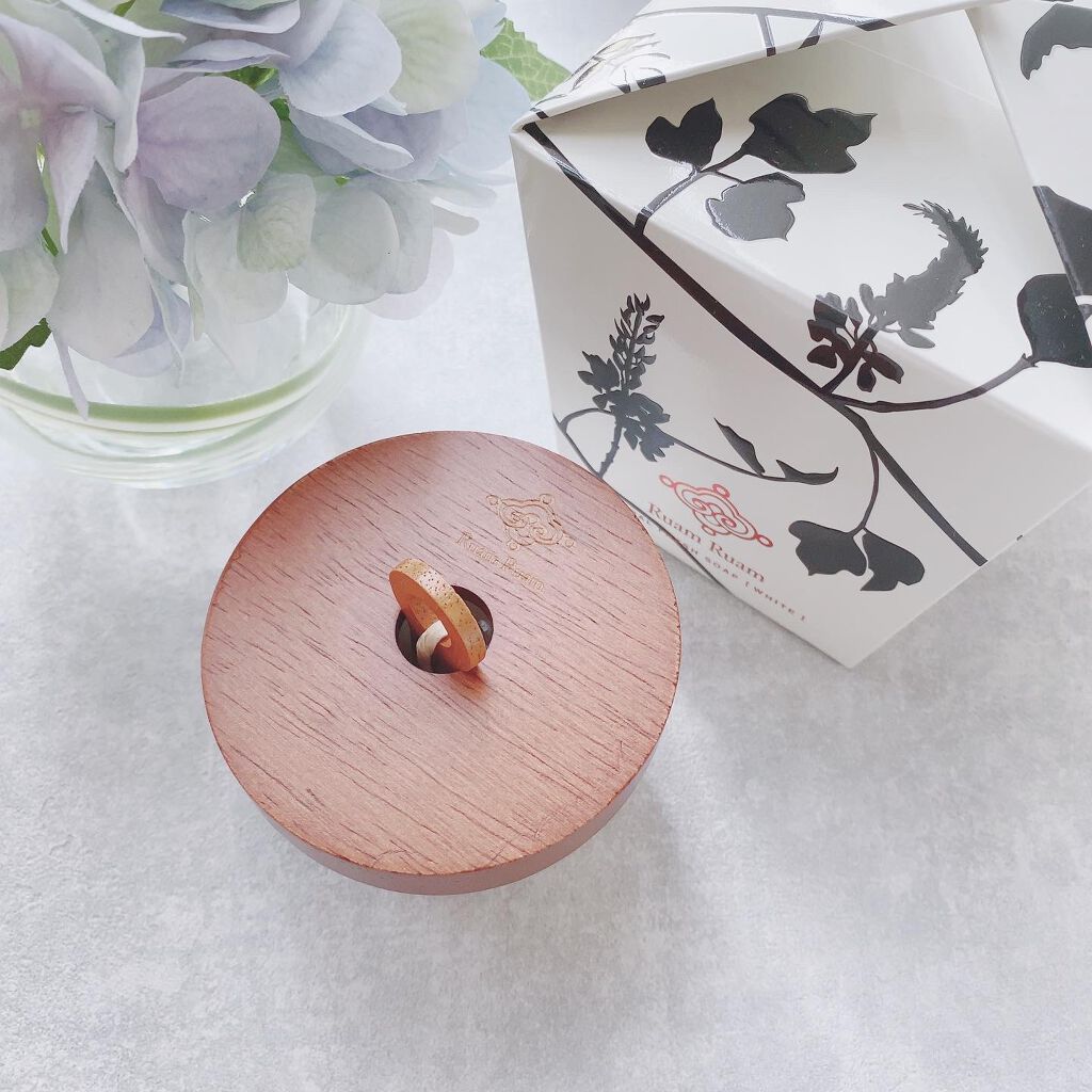 生せっけん ポット [ホワイト] オリジナル/Ruam Ruam/洗顔フォームを使ったクチコミ（1枚目）