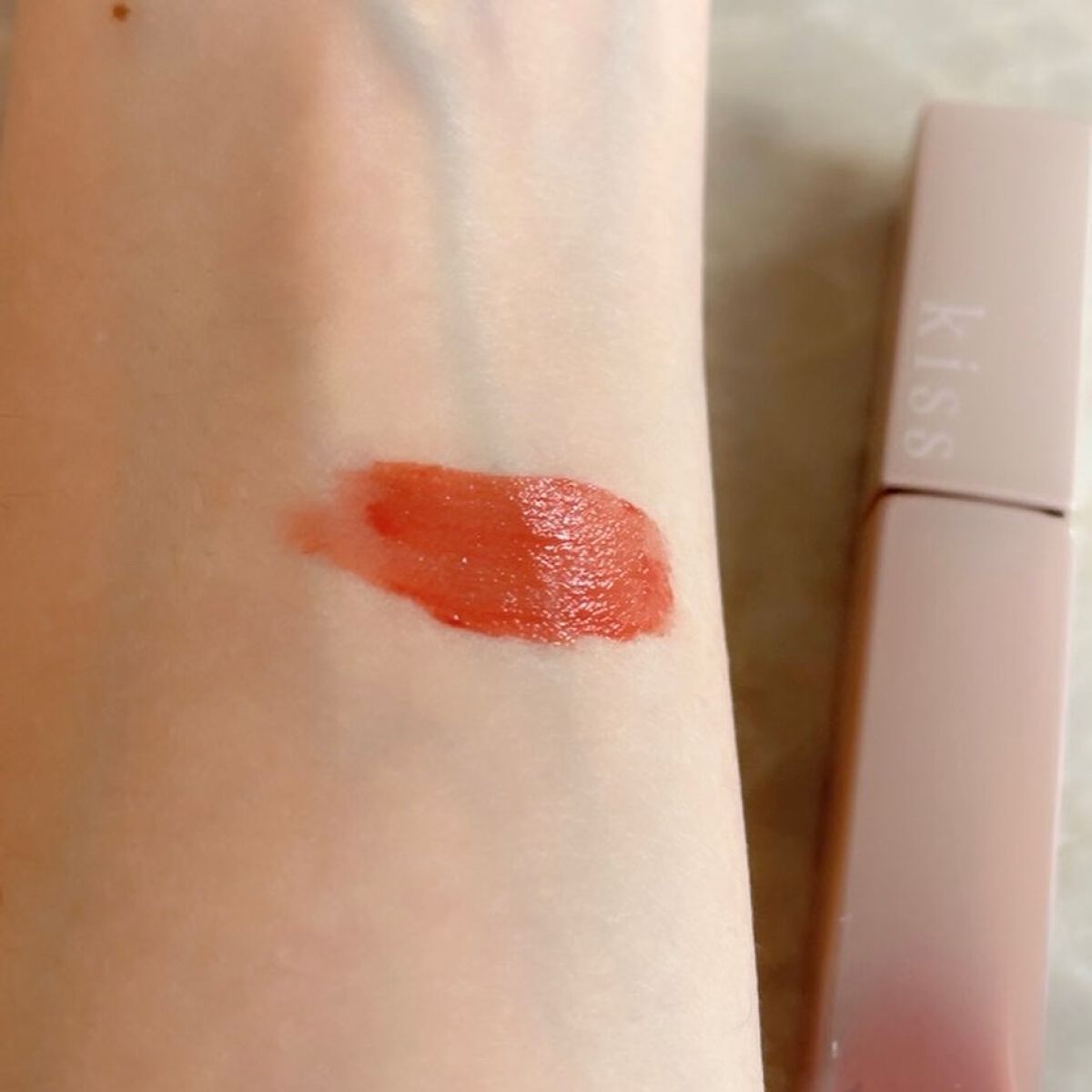 リップアーマー/KiSS/口紅を使ったクチコミ(3枚目)
